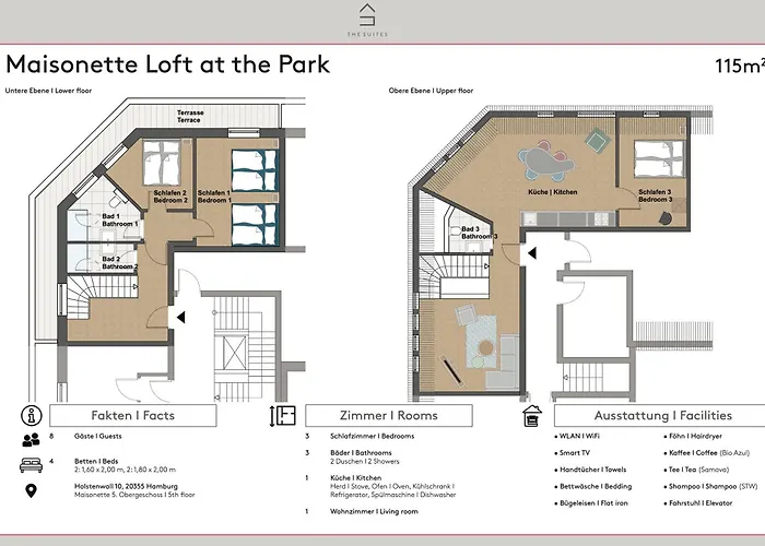 Apartament The Lofts At The Park